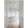 Modular Minude 45 adjustable semi-recessed 1x LED GE Lumière encastrée
