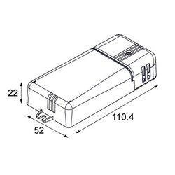 Modular LED Gear 700mA 20W L+TrE dim