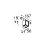 Modular Rektor Track 48V Adjustable 57x50 1x LED