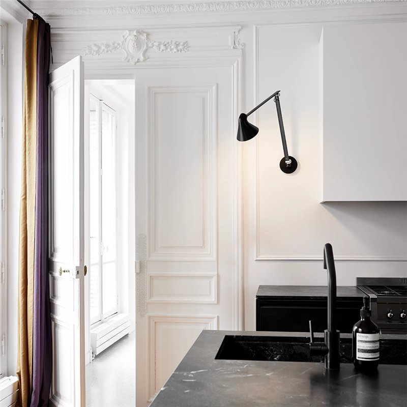 Louis Poulsen Njp Wall Bras long Avec cordon / Sans boîte murale Applique