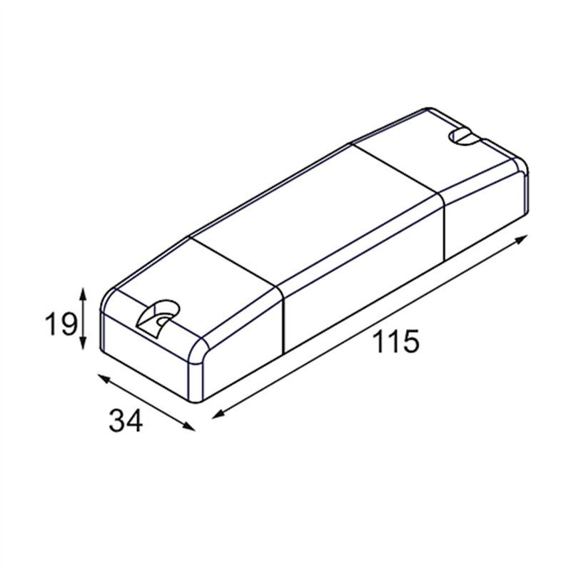 Modular LED driver 500mA 12W