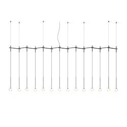 Vibia Algorithm 14X Lineal Recessed - 0842 lampe a suspension