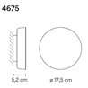 Vibia Dots C applique
