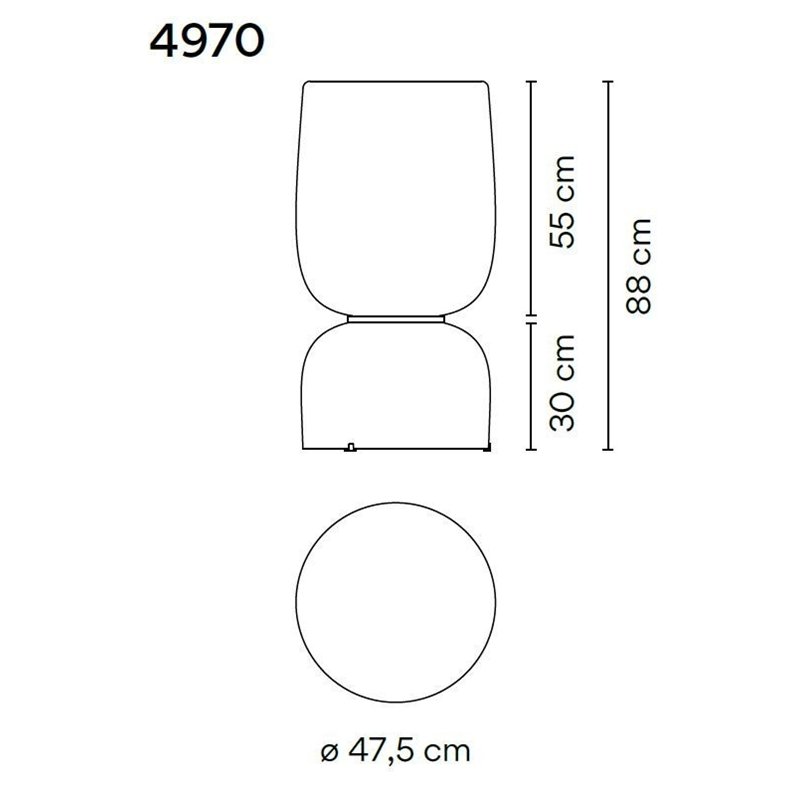 Vibia Ghost 88 lampe de table