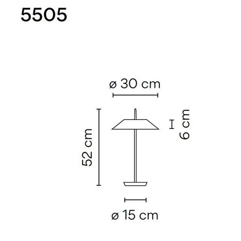 Vibia Mayfair 52 B lampe de table