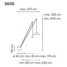 Vibia North 270 lampadaire