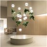 Vibia Palma Vertical 4X 70 - 3728 lampe a suspension