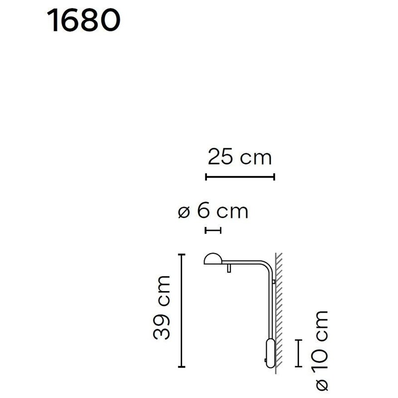 Vibia Pin 1X 25 applique