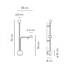 Vibia Pin 2X Right - 1686 applique