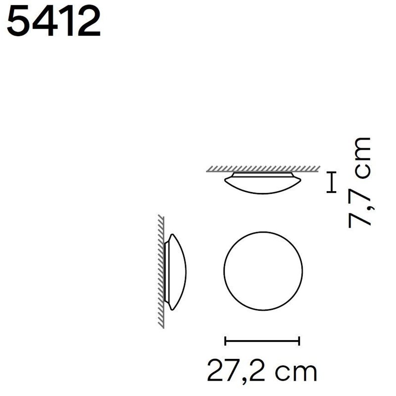 Vibia Puck 27,2 plafonnier