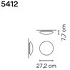 Vibia Puck 27,2 plafonnier