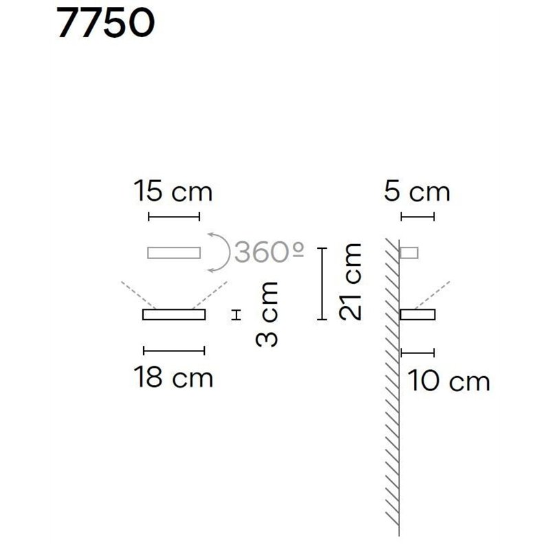 Vibia Set 18 1X applique