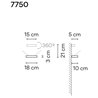 Vibia Set 18 1X applique