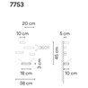 Vibia Set 18 4X applique