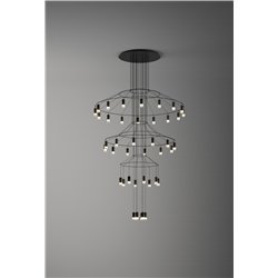 Vibia Wireflow Chandelier 276 lampe a suspension