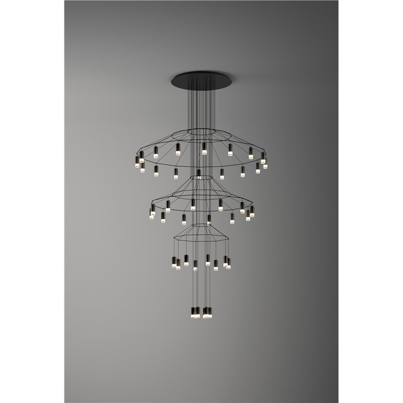 Vibia Wireflow Chandelier 276 lampe a suspension