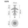 Vibia Wireflow Chandelier 276 lampe a suspension