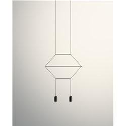 Vibia Wireflow Lineal 2 lampe a suspension