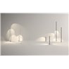 Vibia Bamboo Double 190 Recessed lampadaire extérieurs