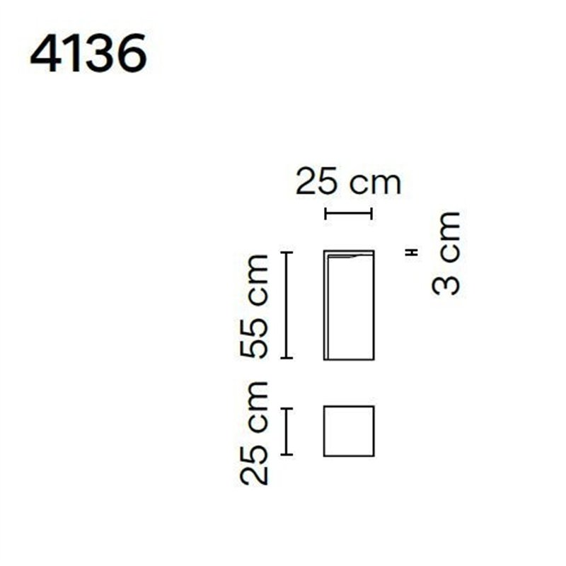 Vibia Empty 55 lampadaire extérieurs