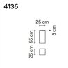 Vibia Empty 55 lampadaire extérieurs