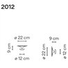 Vibia Funnel 22 Led plafonnier