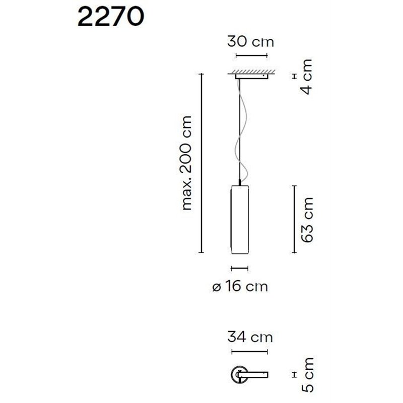 Vibia Guise 1X lampe a suspension