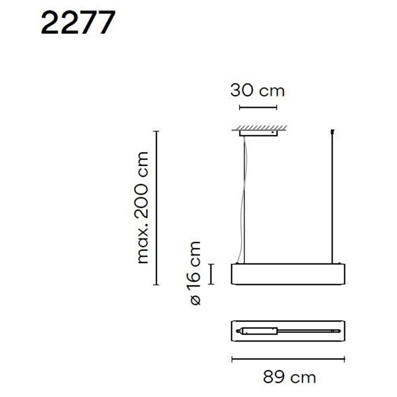 Vibia Guise 89 lampe a suspension