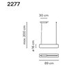 Vibia Guise 89 lampe a suspension