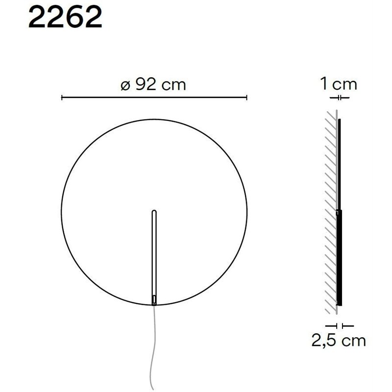 Vibia Guise 92 applique