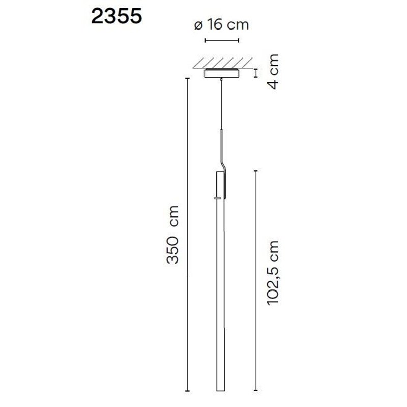 Vibia Halo Jewel 1X lampe a suspension