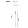 Vibia Halo Jewel 1X lampe a suspension
