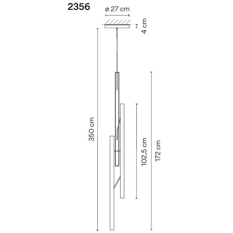 Vibia Halo Jewel 3X lampe a suspension