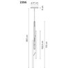 Vibia Halo Jewel 3X lampe a suspension
