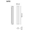 Vibia Kontorno Open 122 applique