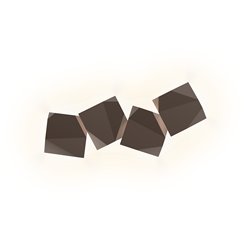 Vibia Origami Quad - 4508 applique