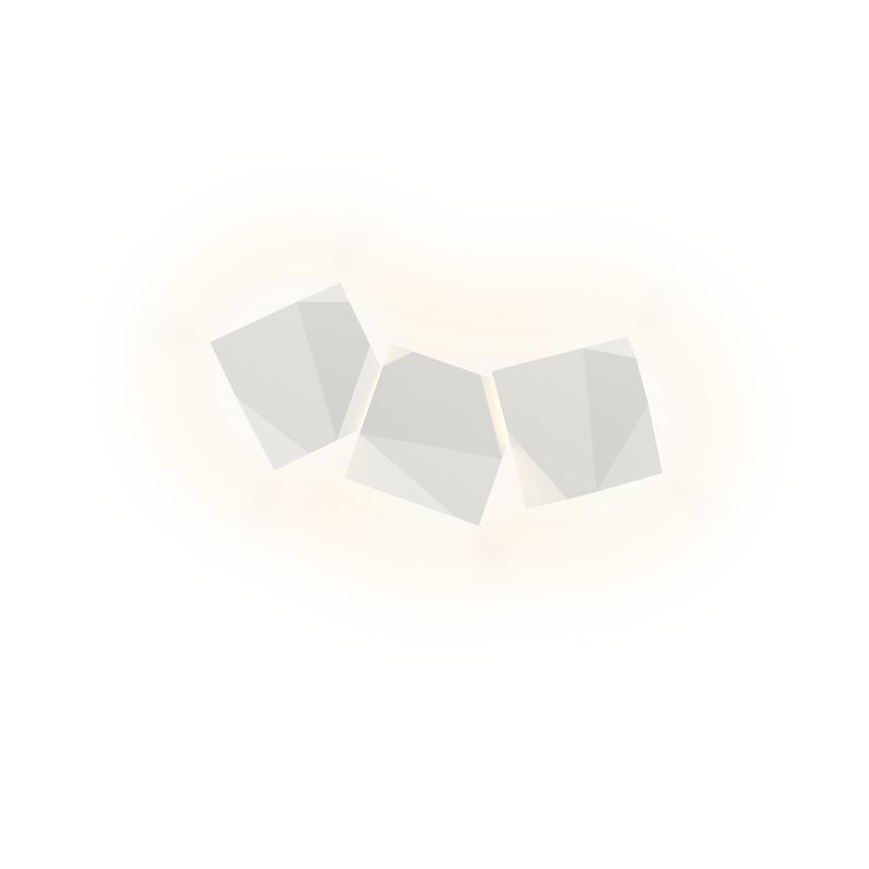 Vibia Origami Triple - 4506 applique