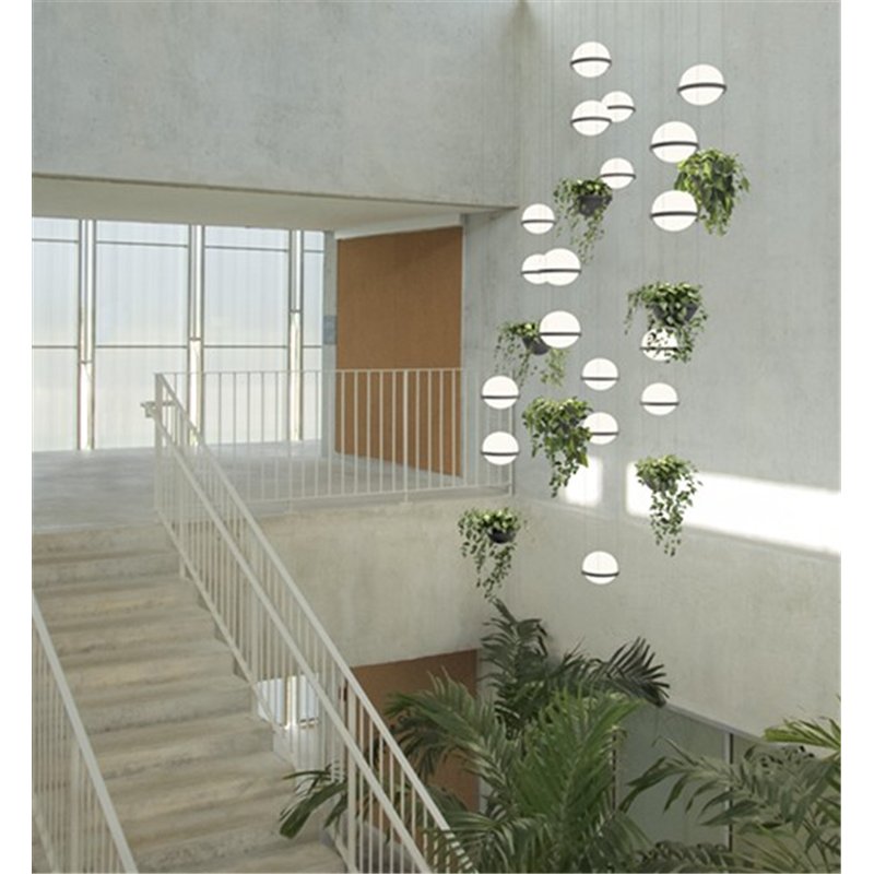 Vibia Palma Vertical 2X 40 - 3724 lampe a suspension