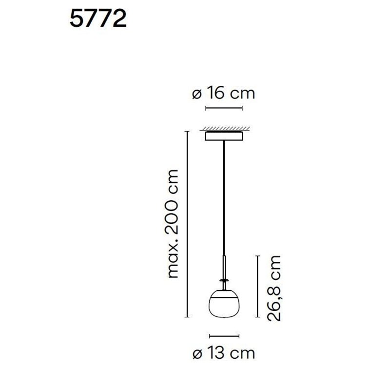 Vibia Tempo 13 lampe a suspension