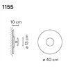 Vibia Top 40 applique