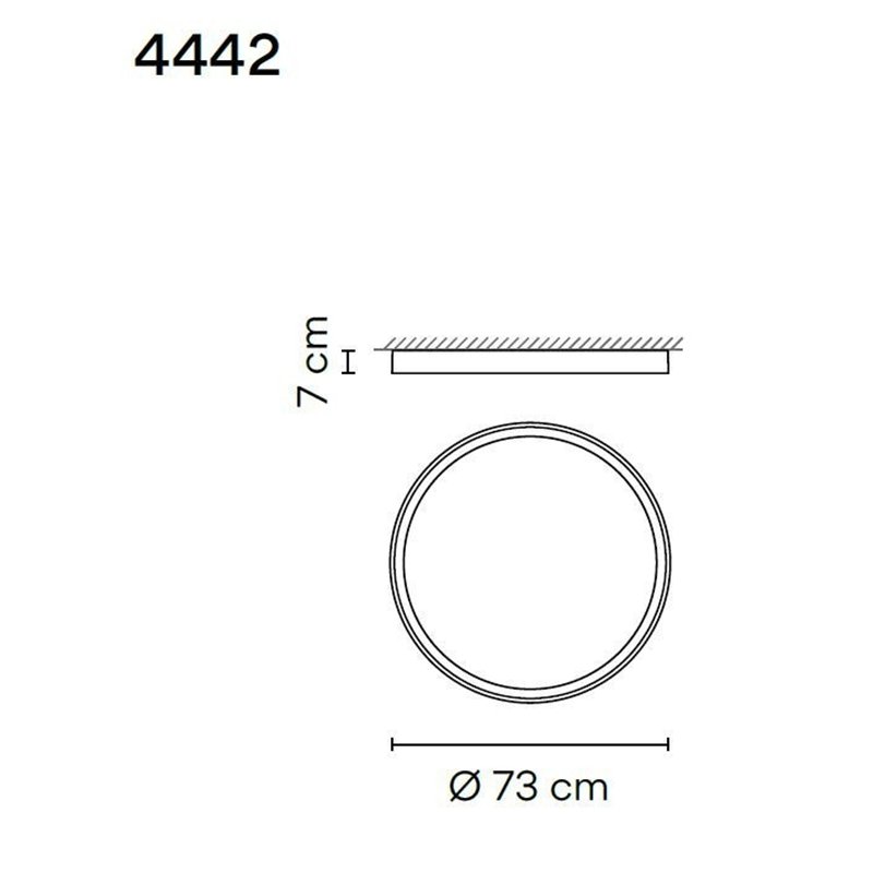 Vibia Up 73 plafonnier