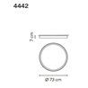 Vibia Up 73 plafonnier