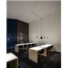 Vibia Wireflow Free-Form 1X - lampe a suspension