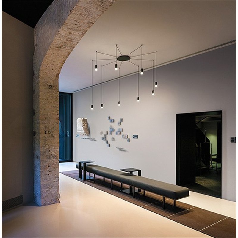 Vibia Wireflow Free-Form 1X - lampe a suspension
