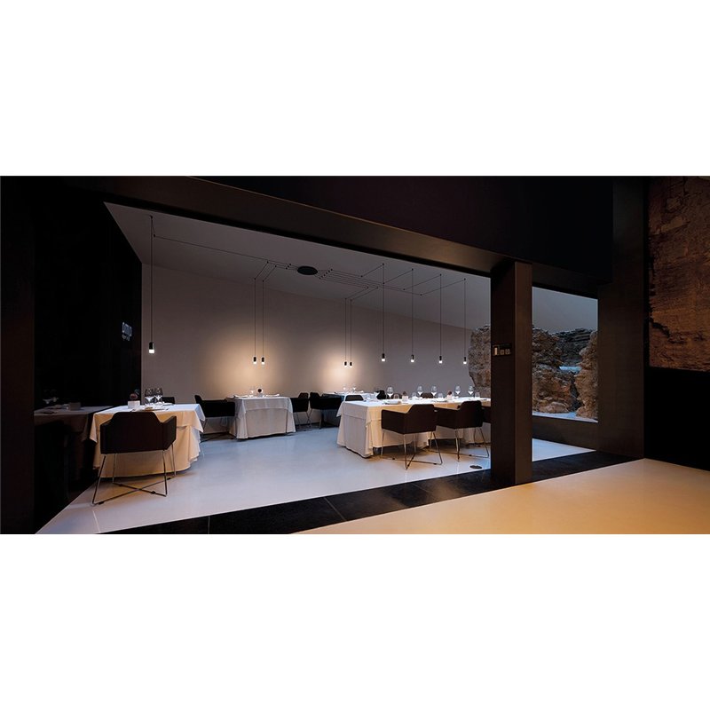 Vibia Wireflow Free-Form 1X - lampe a suspension