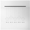 Vibia Wireflow Lineal 6A lampe a suspension