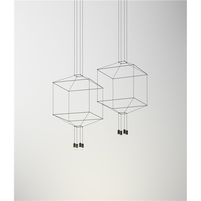 Vibia Wireflow Octagonal 70 lampe a suspension