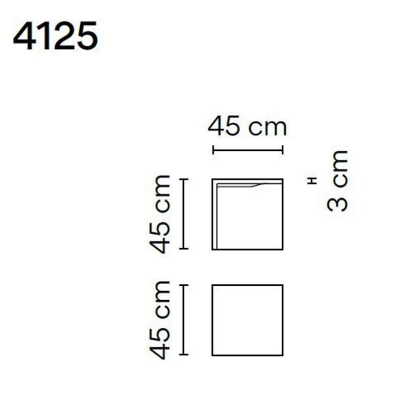 Vibia Empty 45 lampadaire extérieurs