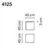 Vibia Empty 45 lampadaire extérieurs