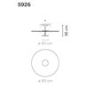 Vibia Flat 2X 90 plafonnier